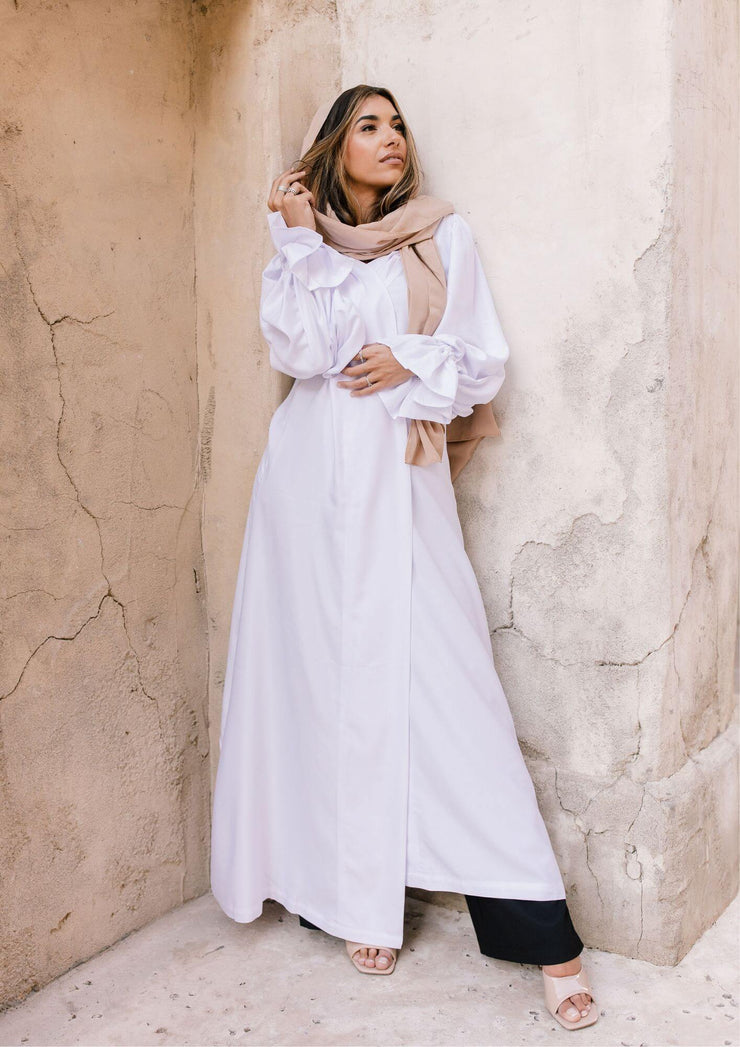 Abaya Ô Dignitaire Blanche