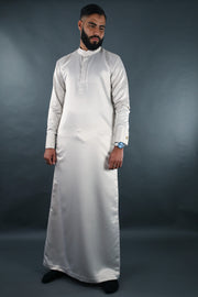 Qamis Creamy Satin