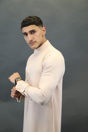 Qamis Creamy Nude