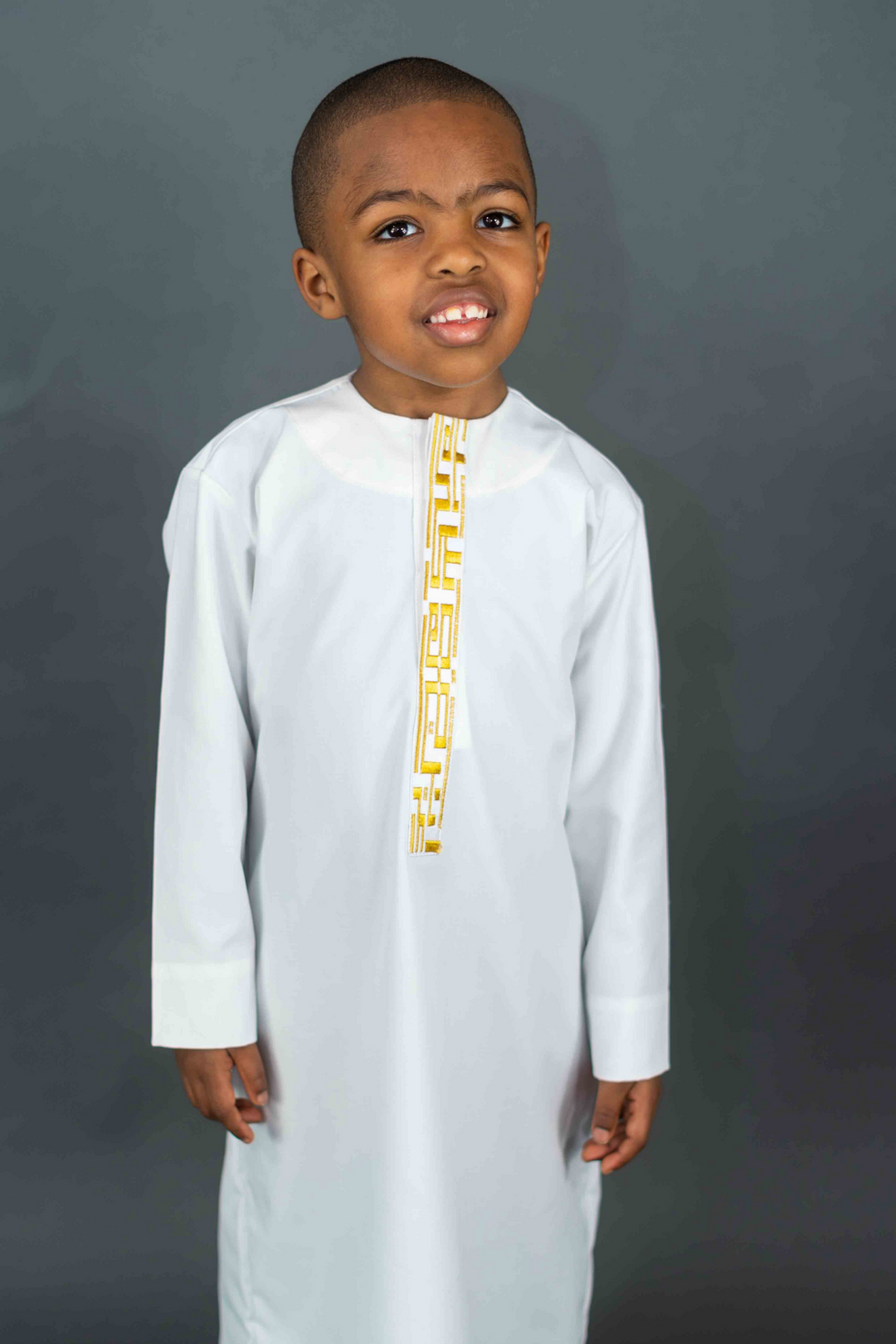 Qamis Orné Enfant - Main Image