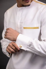 Qamis Orcerti court avec pantalon